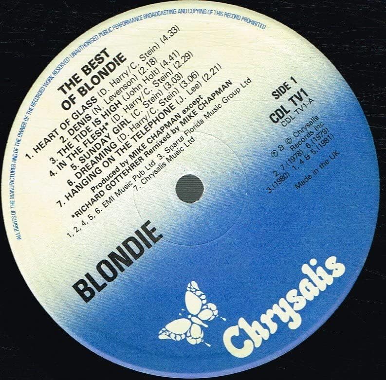 Blondie The Best Of Blondie - VINYL LP