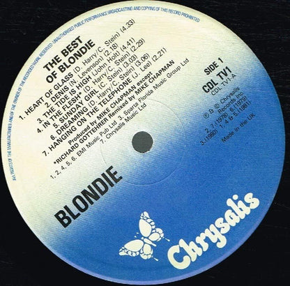 Blondie The Best Of Blondie - VINYL LP