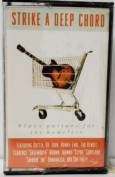 Strike A Deep Chord: Blues Guitars For The Homeless (CASS) | Excellent+ (EX+) Excellent+ (EX+) Retro Vinyl Club