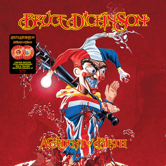 Accident of Birth (Limited 25th Anniversary Red & Yellow Splatter) |  Retro Vinyl Club