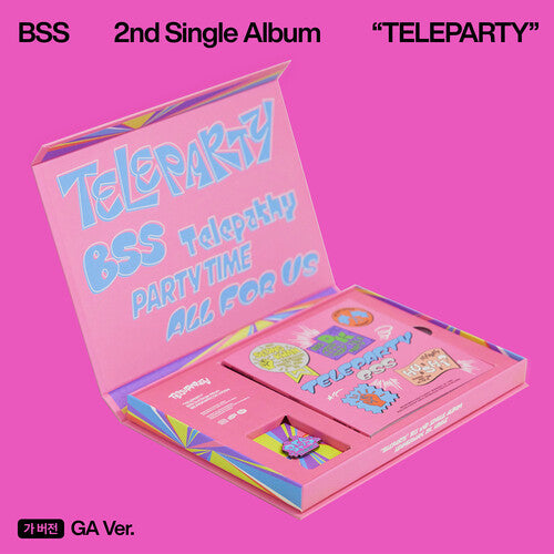 BSS 2nd Single Album 'TELEPARTY' (GA Ver.) (Sticker, Pin, Photo Book, Photo / Photo Card) | Retro Vinyl Club