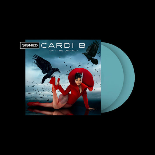 (PRE-ORDER 9/19/25) Am I The Drama? (Baby Blue Color Vinyl)(Includes Signed Art Card) |   Retro Vinyl Club