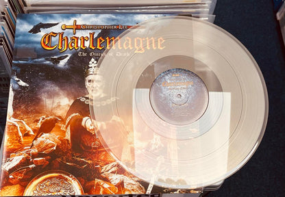 Christopher Lee Charlemagne: The Omens Of Death - 2 x CLEAR VINYL LP SET