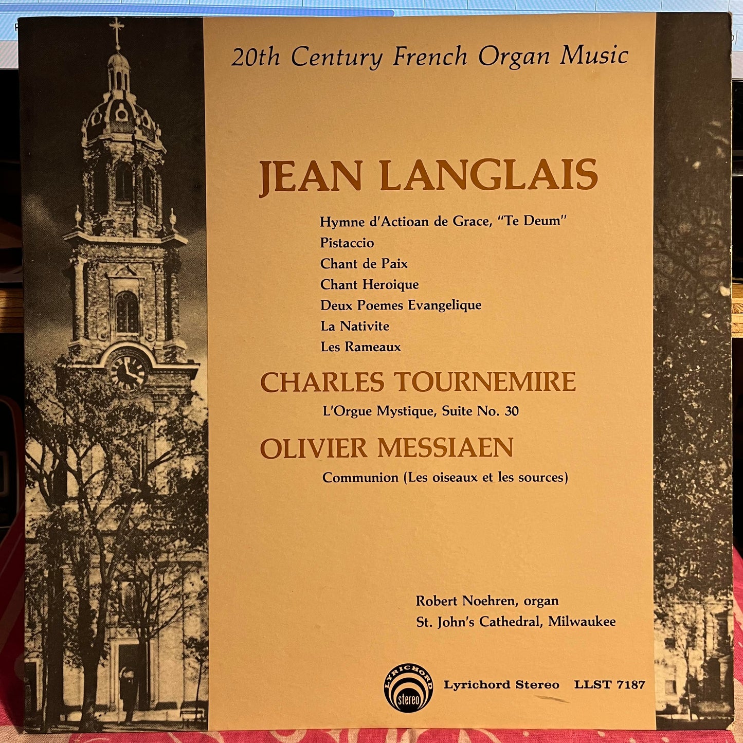 20th Century French Organ Music | Excellent (EX) Near Mint (NM) Retro Vinyl Club