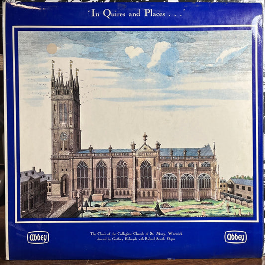 'In Quires And Places...' (VINYL) | Excellent+ (EX+) Near Mint- (NM-) Retro Vinyl Club