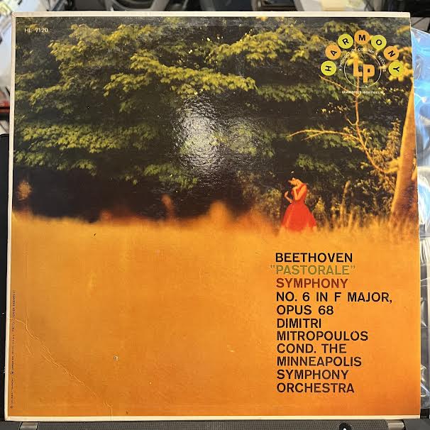 "Pastorale" Symphony No. 6 In F Major Opus 68 (VINYL) | Excellent+ (EX+) Near Mint (NM or M-) Retro Vinyl Club