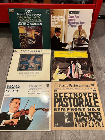 33 LIKE NEW CLASSICAL VINYL ALBUMS LPS (EX-NM) | Excellent (EX) Excellent (EX) Retro Vinyl Club