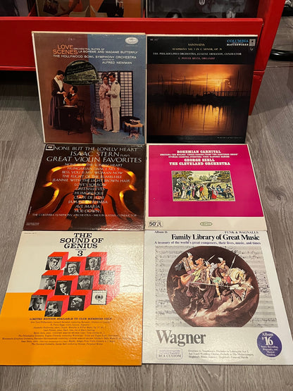 33 LIKE NEW CLASSICAL VINYL ALBUMS LPS (EX-NM) | Excellent (EX) Excellent (EX) Retro Vinyl Club