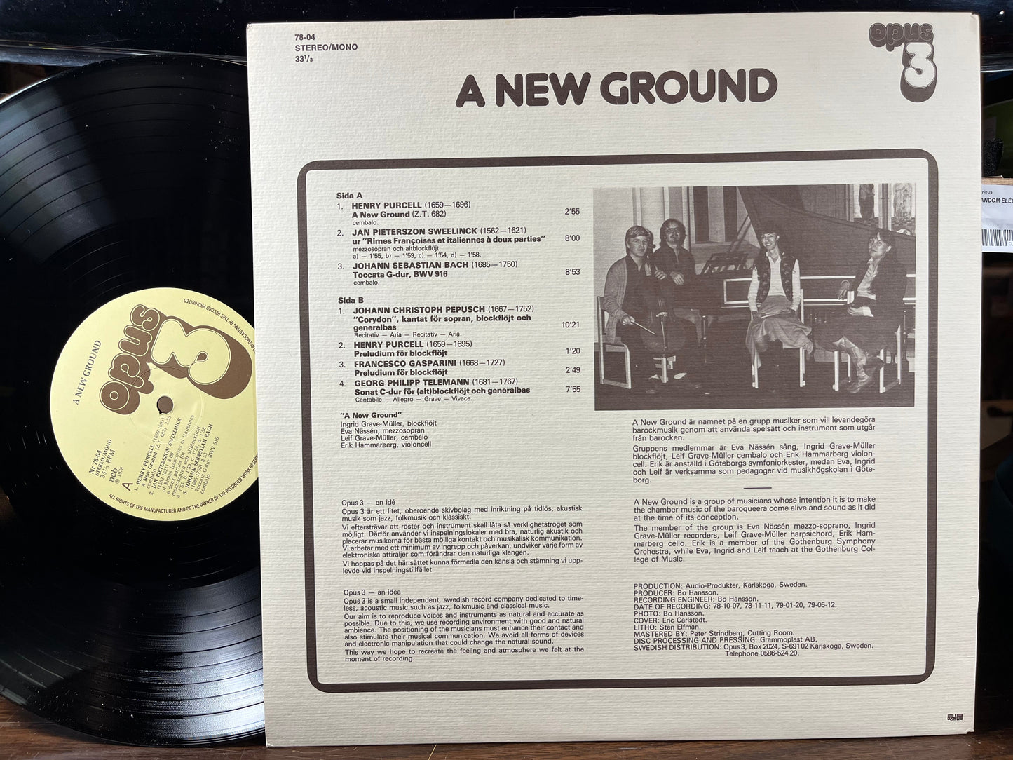 A New Ground (VINYL) | Near Mint (NM) Near Mint (NM) Retro Vinyl Club