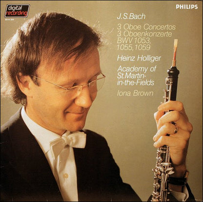 3 Oboe Concertos / 3 Oboenkonzerte (BWV 1053, 1055, 1059) | Near Mint (NM) Near Mint (NM) Retro Vinyl Club