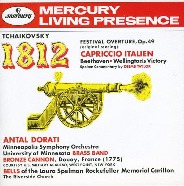 1812 Festival Overture, Op. 49 - Capriccio Italien - Wellington's Victory (CD) | Near Mint (NM) Near Mint (NM) Retro Vinyl Club