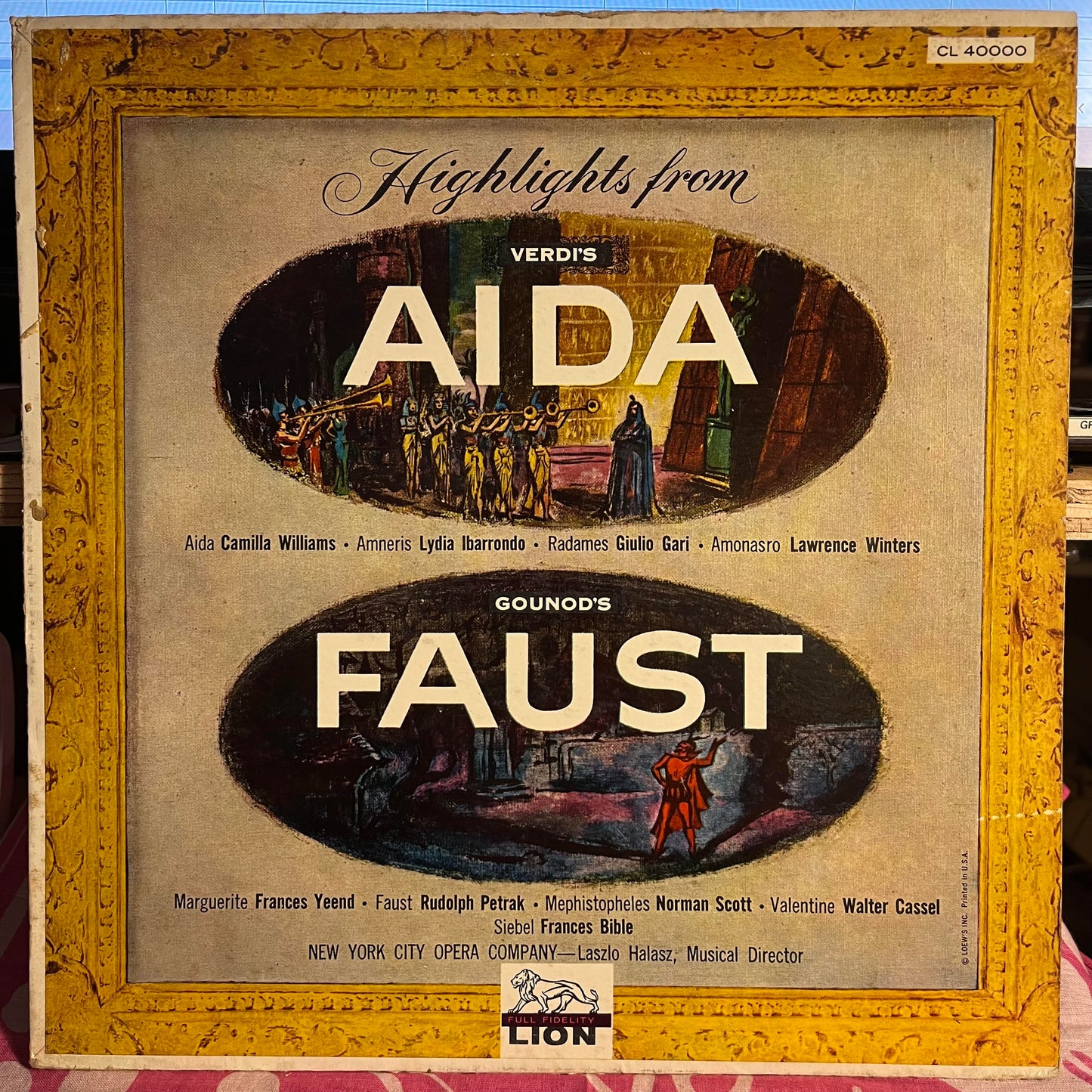 Aida / Faust | Very Good (VG) Very Good (VG) Retro Vinyl Club