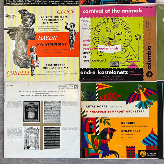9 Classical LPs LOT 001 | Excellent (EX) Excellent (EX) Retro Vinyl Club