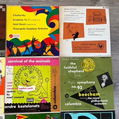 9 Classical LPs LOT 001 | Excellent (EX) Excellent (EX) Retro Vinyl Club
