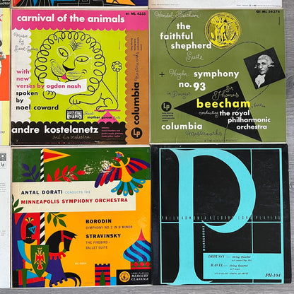 9 Classical LPs LOT 001 | Excellent (EX) Excellent (EX) Retro Vinyl Club