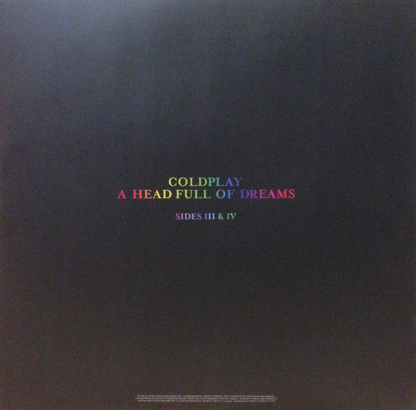 A Head Full Of Dreams | Very Good Plus (VG+) Near Mint (NM) Retro Vinyl Club