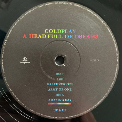 A Head Full Of Dreams | Very Good Plus (VG+) Near Mint (NM) Retro Vinyl Club