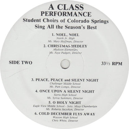 A Class Performance |   Retro Vinyl Club