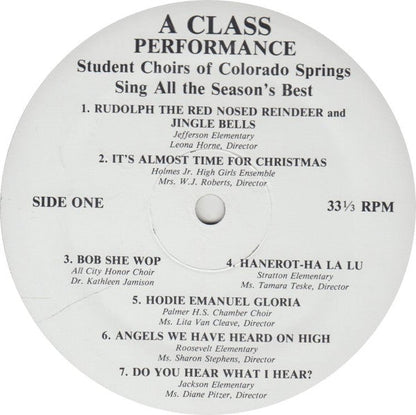 A Class Performance |   Retro Vinyl Club