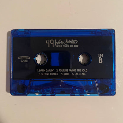 Fortune Favors The Bold (SIGNED / BLUE TRANSPARENT CASSETTE) |   Retro Vinyl Club