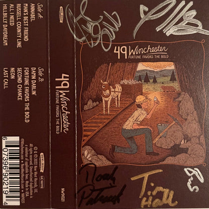 Fortune Favors The Bold (SIGNED / BLUE TRANSPARENT CASSETTE) |   Retro Vinyl Club