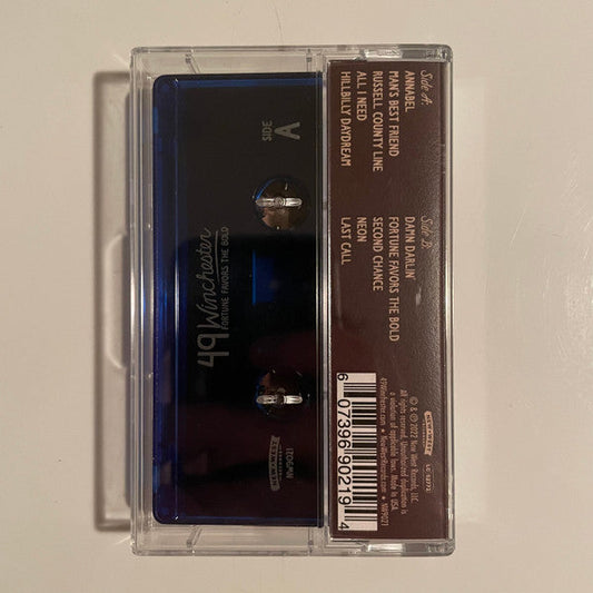 Fortune Favors The Bold (SIGNED / BLUE TRANSPARENT CASSETTE) |   Retro Vinyl Club