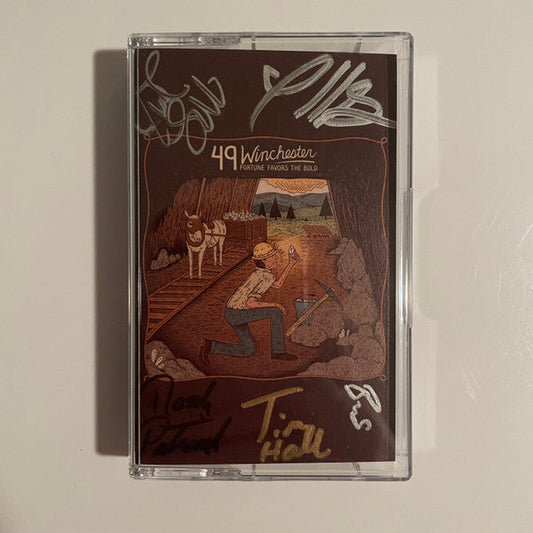 Fortune Favors The Bold (SIGNED / BLUE TRANSPARENT CASSETTE) |   Retro Vinyl Club