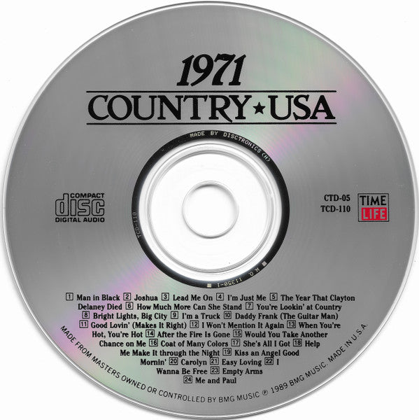 Country USA 1971 |   Retro Vinyl Club