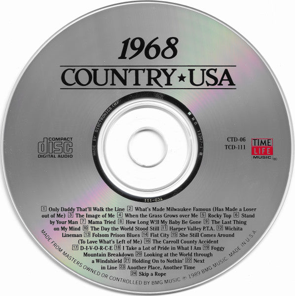 Country USA 1968 (CD) |   Retro Vinyl Club