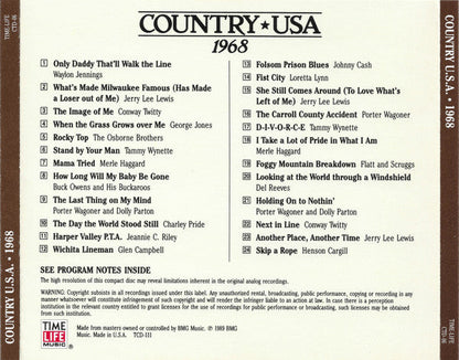Country USA 1968 (CD) |   Retro Vinyl Club