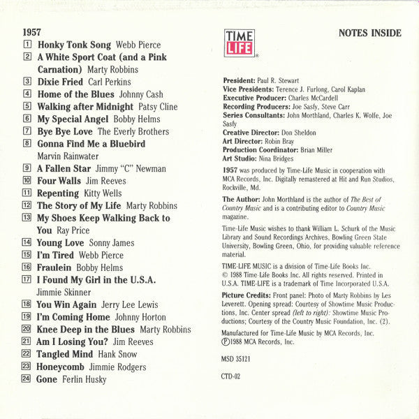 Country USA 1957 (CD) |   Retro Vinyl Club