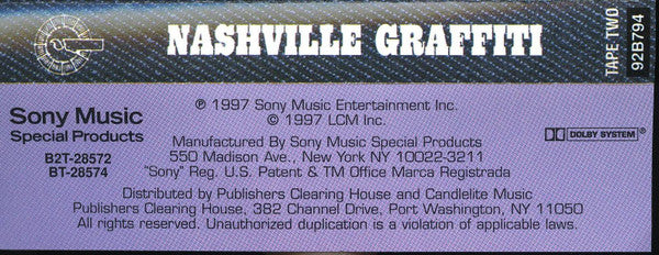 Nashville Graffiti (2X CASSETTE) |   Retro Vinyl Club