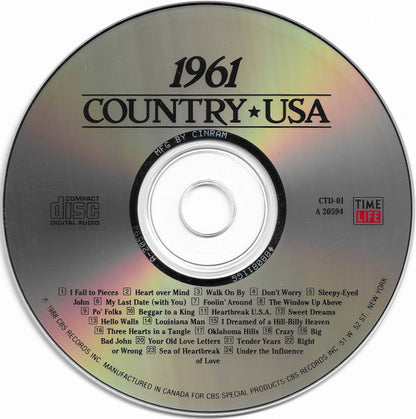 Country USA 1961 (CD) | Near Mint (NM) Near Mint (NM) Retro Vinyl Club