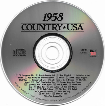 Country USA 1958 (CD) | Near Mint (NM) Near Mint (NM) Retro Vinyl Club