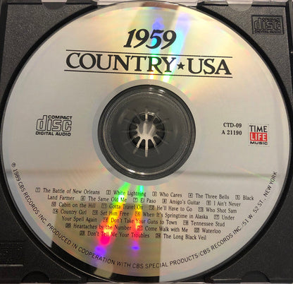 Country USA 1959 (CD) | Near Mint (NM) Near Mint (NM) Retro Vinyl Club