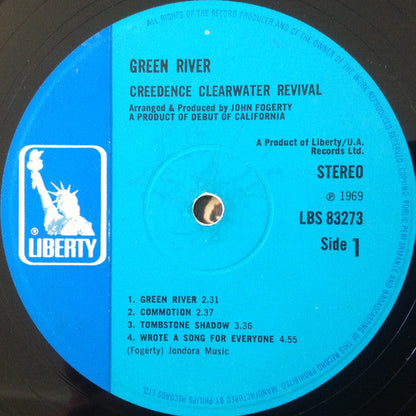 Creedence Clearwater Revival Green River - ORIGINAL VINYL LP