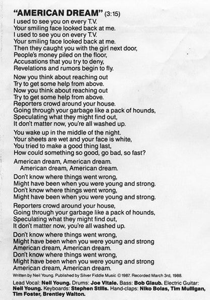 American Dream | Near Mint (NM) Near Mint (NM) Retro Vinyl Club