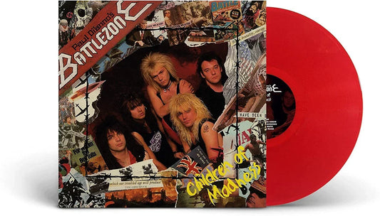 Paul Di'Anno's Battlezone Children Of Madness - RED COLOURED VINYL LP