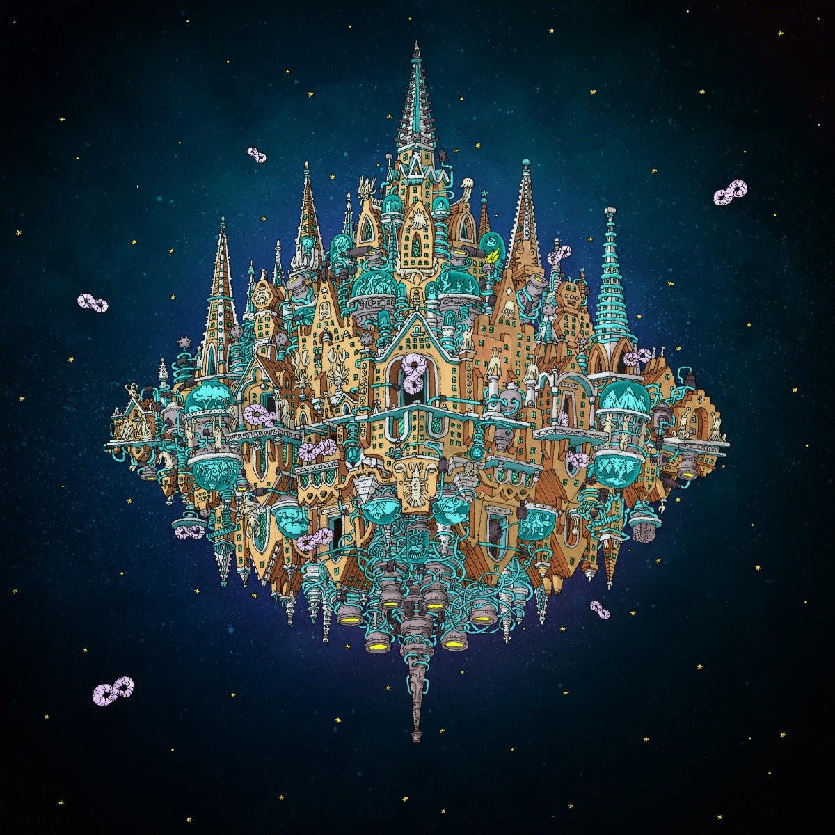 Pantheon (PRE-ORDER 9/12/25)[Cobalt/Ruby Smush/White Splatter 2Lp] |   Retro Vinyl Club