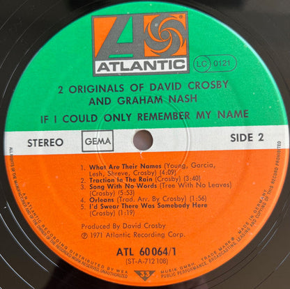 2 Originals Of David Crosby & Graham Nash | Near Mint (NM) Near Mint (NM) Retro Vinyl Club