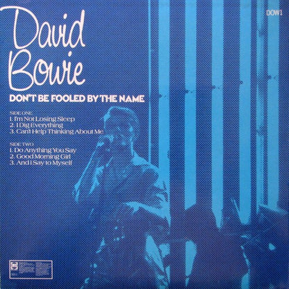 David Bowie Don't Be Fooled By The Name - ORIGINAL 10 INCH VINYL