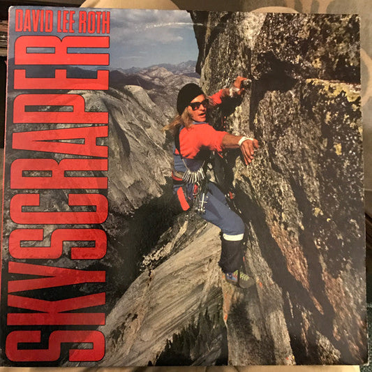 David Lee Roth Skyscraper - ORIGINAL USA ISSUE VINYL LP