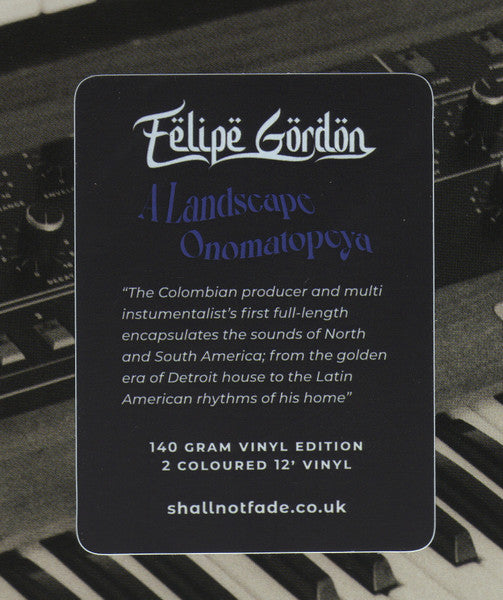 A Landscape Onomatopeya (2xVINYL) |   Retro Vinyl Club