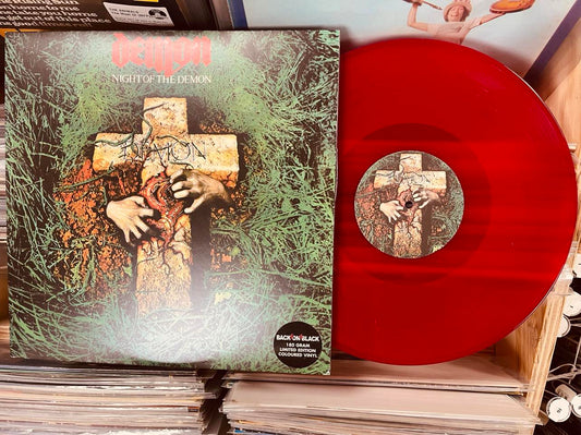 Demon Night Of The Demon - RED COLOURED VINYL LP