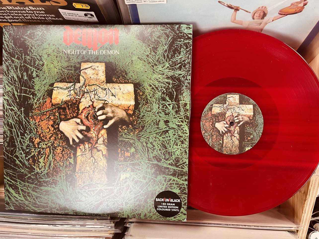 Demon Night Of The Demon - RED COLOURED VINYL LP