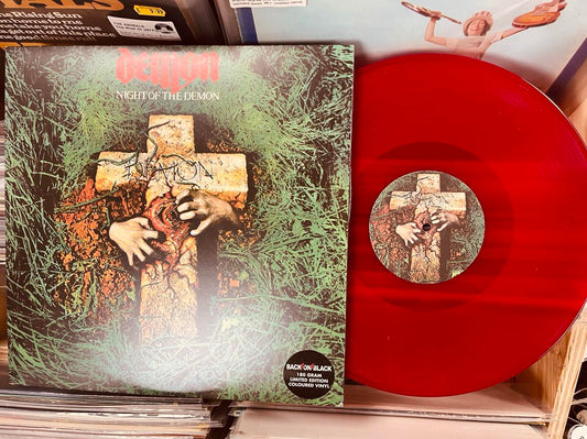 Demon Night Of The Demon - RED COLOURED VINYL LP