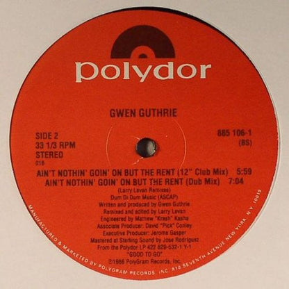 Ain't Nothin' Goin' On But The Rent |  Generic Retro Vinyl Club