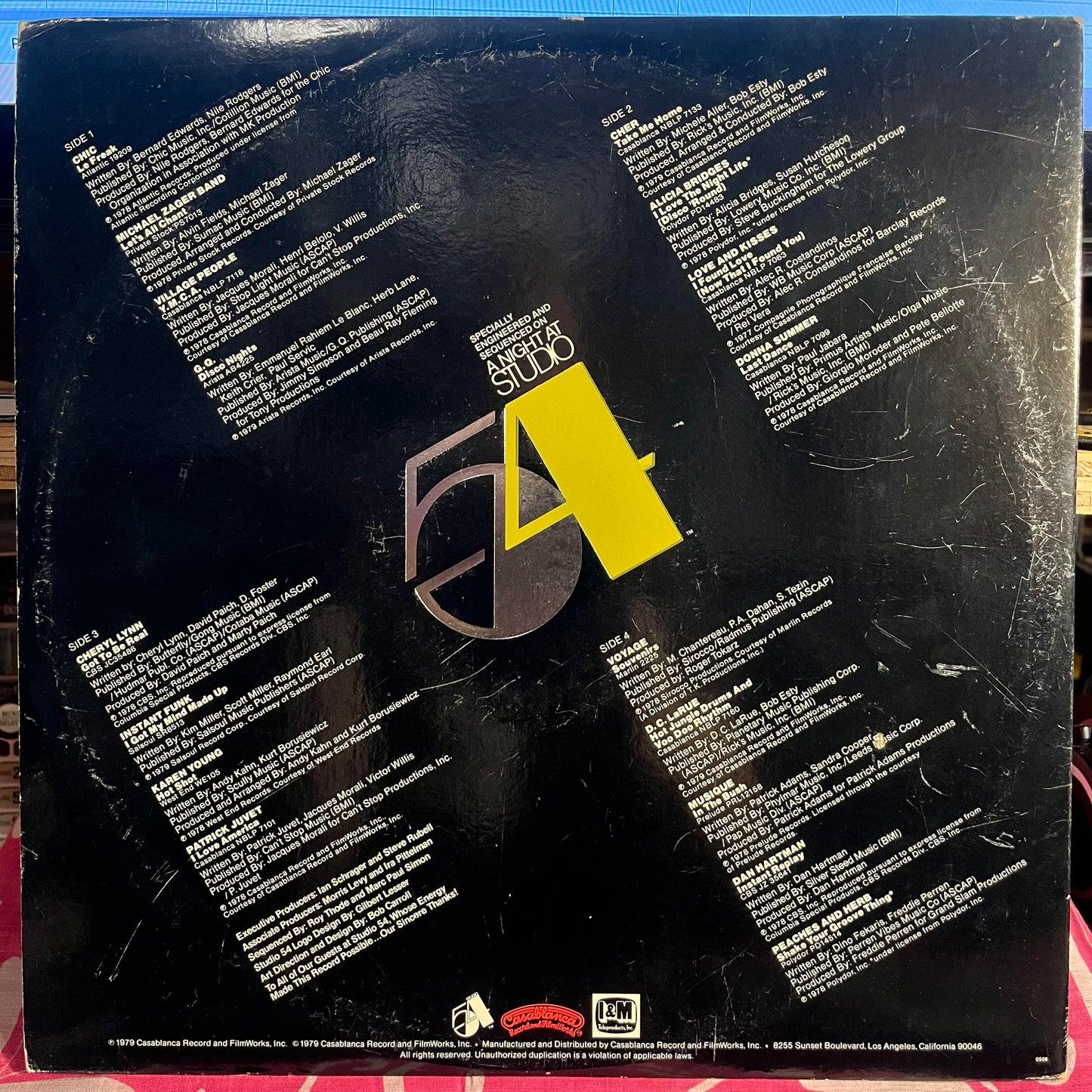 A Night At Studio 54 | Excellent (EX) Very Good (VG) Retro Vinyl Club