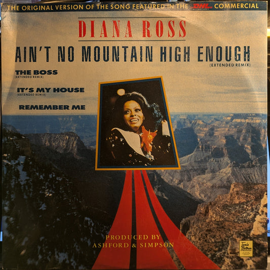 Ain't No Mountain High Enough (Extended Remix) (VINYL) | Near Mint (NM) Very Good Plus (VG+) Retro Vinyl Club