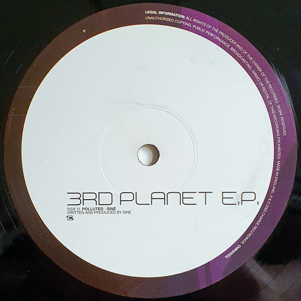 3rd Planet E.P. |  Generic Retro Vinyl Club